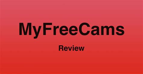 my free cams|MyFreeCams